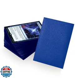 YMluky Card Sleeves for Standard Cards，Matte Baseball Card Sleeve Perfect Fit - Image 1