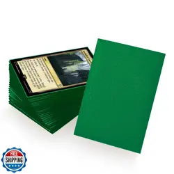 YMluky Card Sleeves for Standard Cards，Matte Baseball Card Sleeve Perfect Fit - Image 1