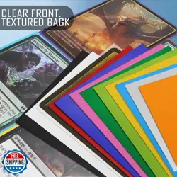 YMluky Card Sleeves for Standard Cards，Matte Baseball Card Sleeve Perfect Fit - Image 5
