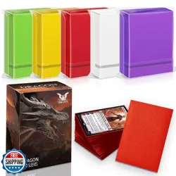 YMluky Card Sleeves for Standard Cards，Matte Baseball Card Sleeve Perfect Fit - Image 1