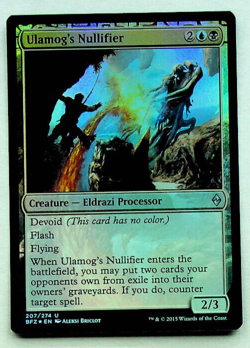 Ulamog's Nullifier - Foil - Battle for Zendikar Ed. - 2015 - Magic Card - Image 1