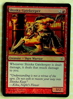Shinka Gatekeeper Foil - Betrayers of Kamigawa Ed. - Magic The Gathering Card - Image 1