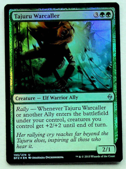 Tajuru Warcaller - Foil - Battle for Zendikar Ed. - 2015 - Magic Card - Image 1