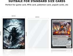 100 PCS MTG Card Sleeves with Inner Sleeves - Art Matte, Fit Standard Size Cards - Image 3