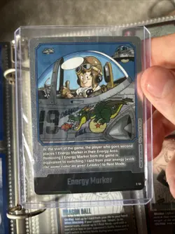 Son Goku E-54 Silver Energy Marker Dragon Ball Manga Booster Card Fusion World - Image 1