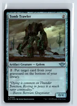 FOIL Tomb Trawler Outlaws of Thunder Junction - MTG Magic the Gathering Card - Image 1