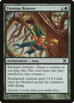 MTG Treetop Bracers ** Tenth Edition ** English - Image 1