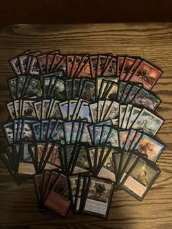 Mtg Weatherlight Lot x100 - Magic the Gathering Mtg Cards Weatherlight Edition - Image 1