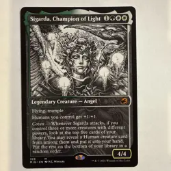 [1x] Sigarda, Champion of Light - Showcase Near Mint, English MID Showcase MTG M - Image 1