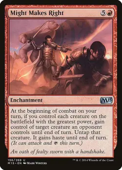 MTG Might Makes Right ** Magic 2015 ** English - Image 1