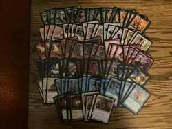 Mtg Urza’s Saga Lot x100 - Magic the Gathering Mtg Cards Urzas Saga Edition - Image 1