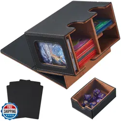 FOTEEMO Deck Box Compatible with Mtg Cards, Prime Card Display Commander Box - Image 1