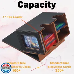 FOTEEMO Deck Box Compatible with Mtg Cards, Prime Card Display Commander Box - Image 4