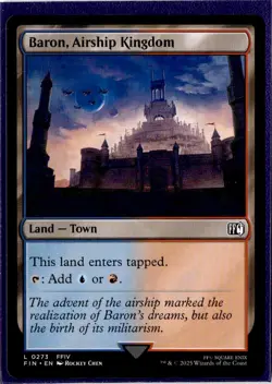 Baron, Airship Kingdom | 0273 | L | MTG X Final Fantasy - Image 1