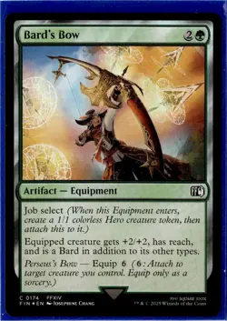 Bard's Bow (Foil) | 0174 | Common | MTG X Final Fantasy - Image 1