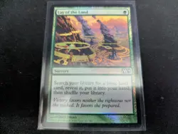 MTG Magic the Gathering FOIL Lay of the Land M14! - Image 1