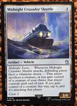 ✨Midnight Crusader Shuttle✨ MTG | Universes Beyond: Doctor Who | NM/M | U 0179 - Image 1