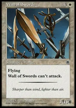 Wall of Swords - Light Play MTG Portal - Image 1