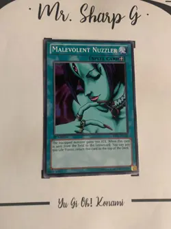 MALEVOLENT NUZZLER - 1st EDITION BP02-EN132 ENGLISH Yu-Gi-Oh! CARD COMMON KONAMI - Image 10