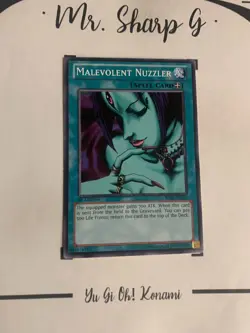 MALEVOLENT NUZZLER - 1st EDITION BP02-EN132 ENGLISH Yu-Gi-Oh! CARD COMMON KONAMI - Image 4