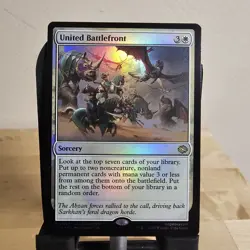 NM Foil United Battlefront, MTG, Tarkir Dragonstorm, Magic the Gathering, 32 - Image 1