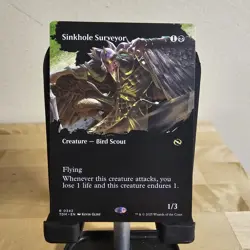 NM Borderless Sinkhole Surveyor, MTG, Tarkir Dragonstorm, Magic, 342 - Image 1