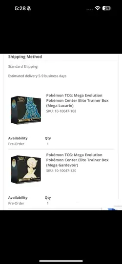 ✅PRESALE✅ Pokemon Center MEGA EVOLUTION ETB Set (Presale) Read Description - Image 1