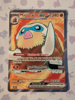 Mamoswine ex - 174/159 - Pokemon Journey Together Ultra Rare NM - Image 1