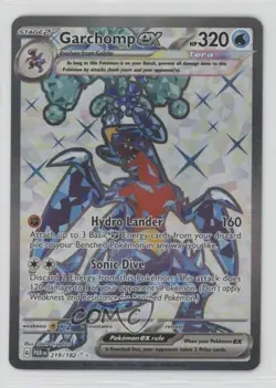 Garchomp ex Ultra Rare Pokemon Scarlet & Violet Paradox Rift (PAREN) #219 1kx5 - Image 1