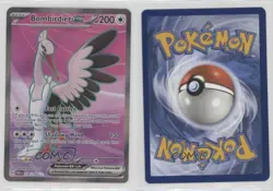 Bombirdier ex Ultra Rare Pokemon Scarlet & Violet Paradox Rift (PAREN) #234 0s8s - Image 3