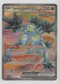 Sandy Shocks ex Ultra Rare Pokemon Scarlet & Violet Paradox Rift (PAREN) 1kx5 - Image 1