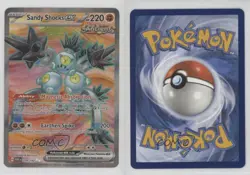 Sandy Shocks ex Ultra Rare Pokemon Scarlet & Violet Paradox Rift (PAREN) 1kx5 - Image 3