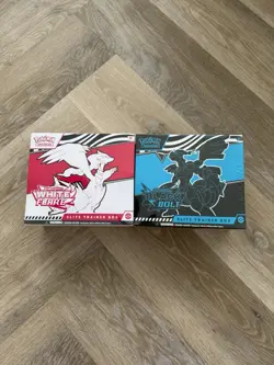 Pokemon TCG White Flare and Black Bolt Elite Trainer Box ETB SEALED - Fast Ship - Image 1