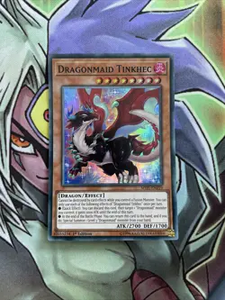 MYFI-EN019 Dragonmaid Tinkhec Super Rare 1st Edition NM Yugioh Card - Image 1