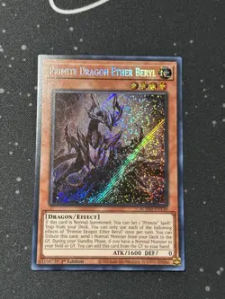 yugioh Primite Dragon Ether Beryl secret rare 1st edition BLMM-EN130 - Image 1