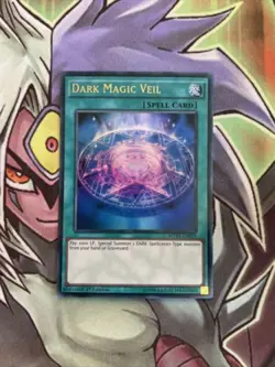 MVP1-EN019 Dark Magic Veil Ultra Rare 1st Edition NM Yugioh Card - Image 1