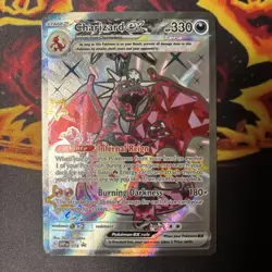 Pokemon TCG S&V Paldean Fates Shiny Promo: Charizard ex SVP 074 - Near Mint Card - Image 1