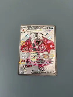 Pokemon TCG S&V Paldean Fates Shiny Promo: Charizard ex SVP 074 - Near Mint Card - Image 1