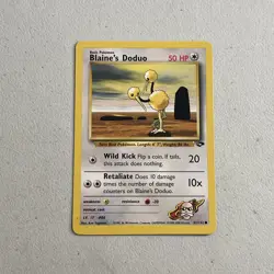 Pokemon TCG Trading Card 2000 Gym Challenge -- Blaine's Doduo 61/132 - Image 1