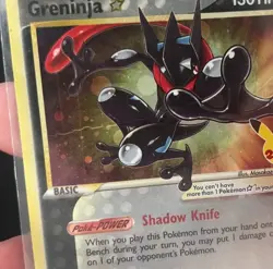 Pokémon Card Greninja Star SWSH144 Black Star Promo - Sealed - DAMAGED CREASE - Image 3
