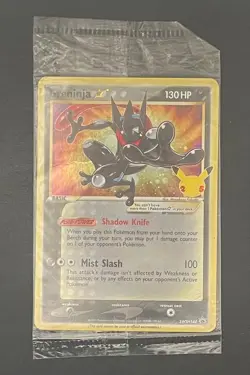 Pokémon Card Greninja Star SWSH144 Black Star Promo - Sealed - DAMAGED CREASE - Image 4