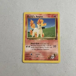 Pokemon TCG Trading Card 2000 Gym Challenge -- Blaine's Ponyta 64/132 - Image 1
