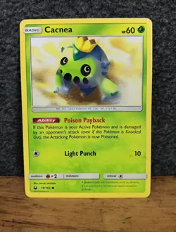 Cacnea 19/168 Rev Reverse Holo SM Celestial Storm Pokemon Game Card Trading - Image 1