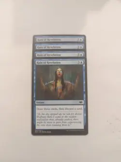(4) Rain of Revelation *PLAYSET* Modern Horizons Regular NM MTG - Image 1