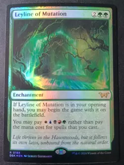 MTG Duskmourn - Leyline Of Mutation - Foil Rare - Image 1