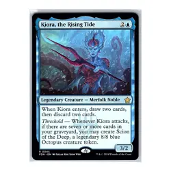 Kiora, the Rising Tide #45 Rare Regular MTG 2024 Foundations (FDN) - Image 1