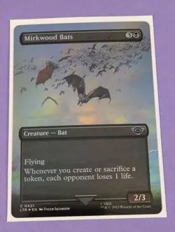 MTG: The Lord of the Rings: Mirkwood Bats Borderless Foil #0421 Common - NM - Image 1