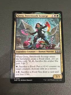 Greta, Sweettooth Scourge WOE MTG 205 UNCOMMON M/NM - Image 1
