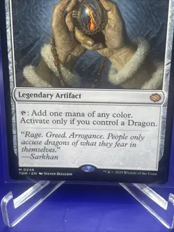 MTG Mox Jasper, NM-Mint, English Tarkir: Dragonstorm - Image 2