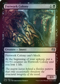 MTG Fretwork Colony Foil ** Kaladesh ** English - Image 1